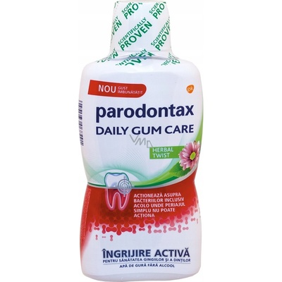 Parodontax Active Gum Health Herbal Mint ústna voda 500 ml