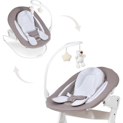 Hauck Alpha bouncer Deluxe kresielko na odpočívanie pre bábätká Sand