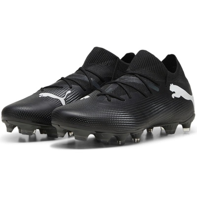 PUMA Футболни бутонки Puma Future 7 Match Rush Firm Ground Football Boots - Black/White