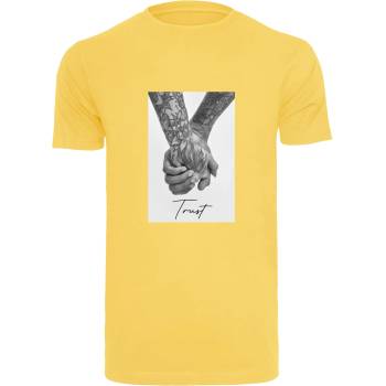 Mister Tee Тениска Trust 2.0 Tee taxi yellow XLUB-MT1690-02704 - Черен, размер L