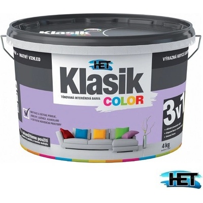 HET KLASIK COLOR 4 kg fialový lila