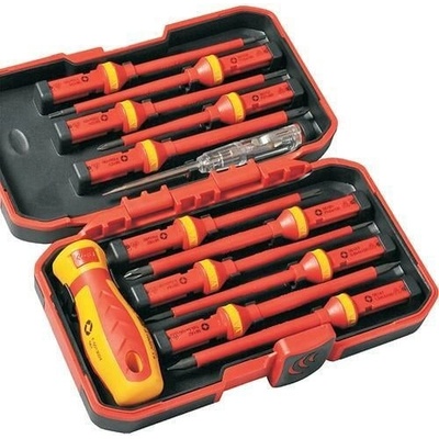 Strend Pro SDX61-113 elektrikárska sada skrutkovačov 12 dielna + skúšačka