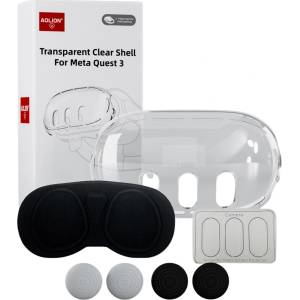 Vortex Virtual Reality VortexVR защитен комплект 4в1 за Meta Quest 3 (VVR.PROTECTIVE.KIT.4IN1.QUEST3)