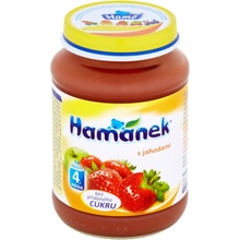 Hamé Hamánek s jahodami neslazená 180 g