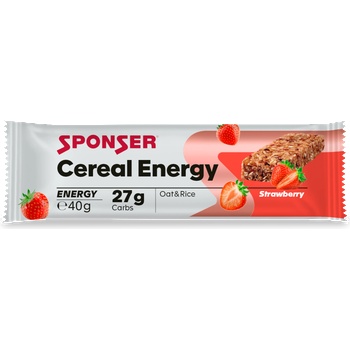 Sponser Cereal Energy Bar Strawberry - 40 г