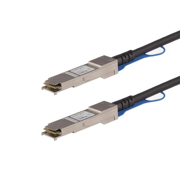 StarTech StarTech. com JG326AST InfiniBand и оптичен кабел 1 м QSFP+ Черен (JG326AST)