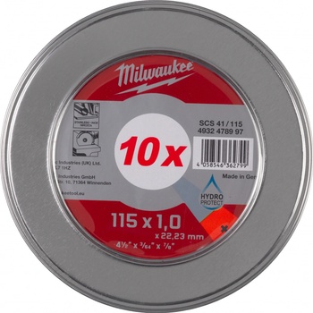 Milwaukee Tenký řezný kotouč 115 x 1,0 mm 4932478997