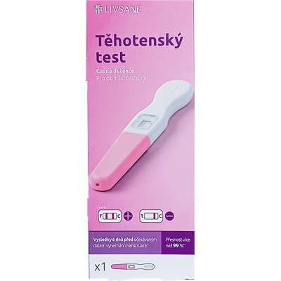 Livsane Test těhotenský včasná detekce 1 ks