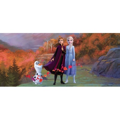 AG Design FTDNH-5387 Dětská vliesová fototapeta Disney Ledové království 2 rozměr 202 x 90 cm