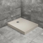 Radaway Doros F Compact Stone правоъгълно душ корито 130x80 см кашмирен акрил (SDRFP1380-05-84S)