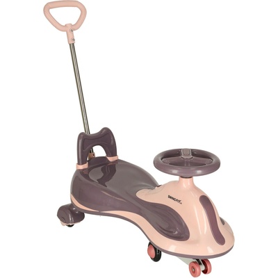 KIK LED balančné odrážadlo Swing FIX S2 s rukoväťou fialová