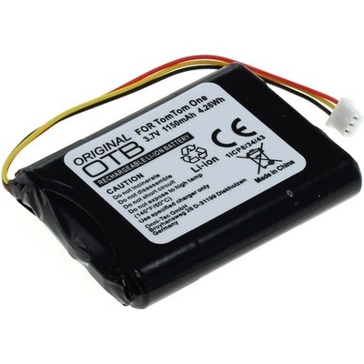 OTB Batéria pre TomTom One V2 / V3 / V5, 1150 mAh