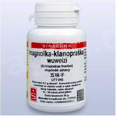 Sinecura Magnolka klanopraška Schizandra 20 g instantní prášek