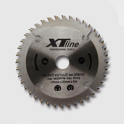 XTline TCT18060 Pílový kotúč 180x2,2x30 (16, 20, 25,4) 60zubov trapéz