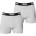 Lonsdale Мъжки боксерки Lonsdale 2 Pack Boxer Shorts Mens - Grey