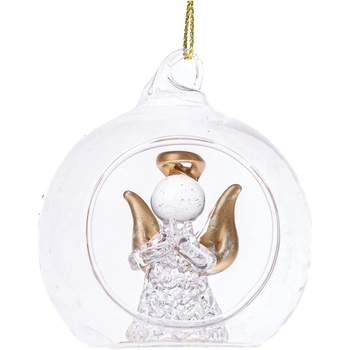 Dakls Стъклена коледна топка ø 6 cm Angel - Dakls (HU680)