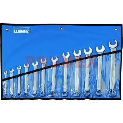 Sada očkoploch.klíčů palcová-vinylové pouzdro DIN 3113 230406.612-3113-Narex Professional 12-dílná /1/4"-7/8"/