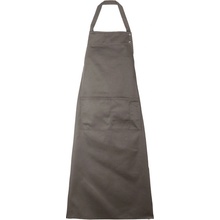 NEOBLU Zástěra s laclem Edgar COT244454q3099-soft grey Šedá světlá