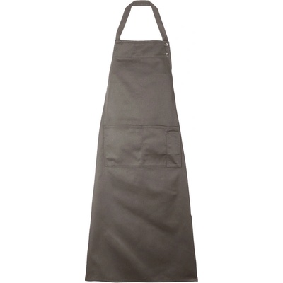 NEOBLU Zástěra s laclem Edgar COT244454q3099-soft grey Šedá světlá