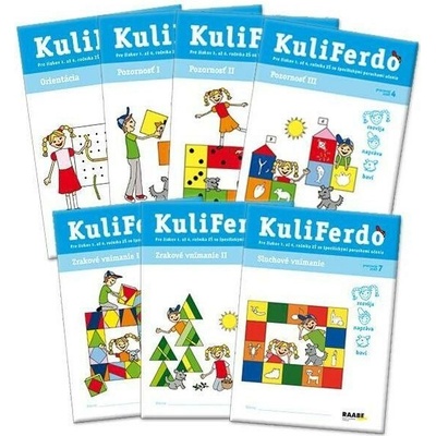 Kuliferdo - sada 7ks pre ZŠ (modrý)