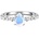 Silenti Jewelry Сребърен пръстен "Прочувственост" - 7 - 54.5мм (17.2мм диам. )