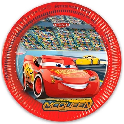 Procos Tanierik veľký Cars 3 papierový 23cm