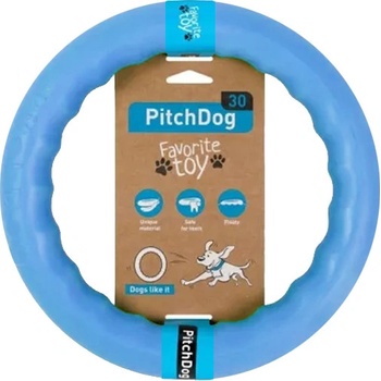 Pitch Dog tréninkový KRUH pro psy modrý 20 cm