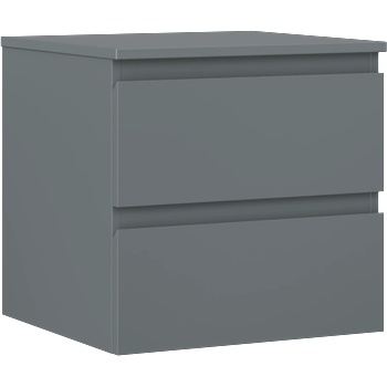 Mexen Orio шкафче за баня с плот за вградена мивка 50 см, 2 чекмеджета, мат (91A10-05047-2-BFFC66)