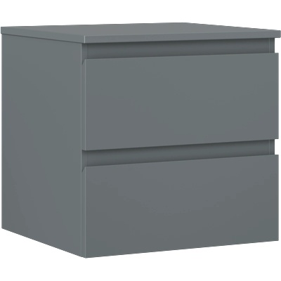 Mexen Orio шкафче за баня с плот за вградена мивка 50 см, 2 чекмеджета, мат (91A10-05047-2-BFFC66)