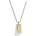 HUGO BOSS Men's Devon Stainless Steel Pendant Necklace - Two Tone