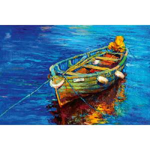DIMEX ART Флизелинов фототапет картина - лодка в морето 375 x 250 см