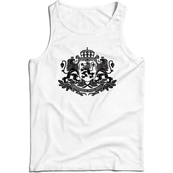 Image 1 of DRAGOWA Мъжки потник Герб на България, бяла (37396)