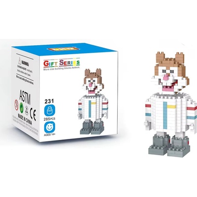 Wise Hawk Veverka Sandy stavebnice