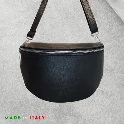 Moderní dámská kabelka VERA Trend z pravé italské kůže vyrobená v Itálii elegantní a stylová