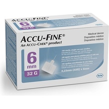 Accu - Fine ihly do inzulínového pera 32 G x 6 mm 100 ks