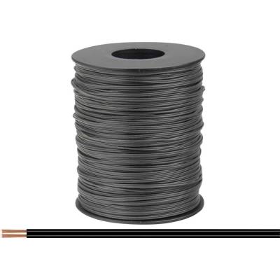 Donau Elektronik 114-11-100 lanko/ licna 2 x 0.08 mm² černá 100 m