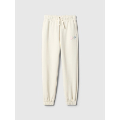 GAP Children's sweatpants with logo Girls biela