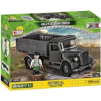 COBI 2259 World War II Německé nákladní vozidlo Opel BLITZ 3,6-36S – Zboží Dáma