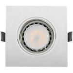 ELMARK Led ПЛАСТМАСОВА КВАДРАТНА ЛУНА par 16 5, 5w 2700-30 (92s105ww/w)