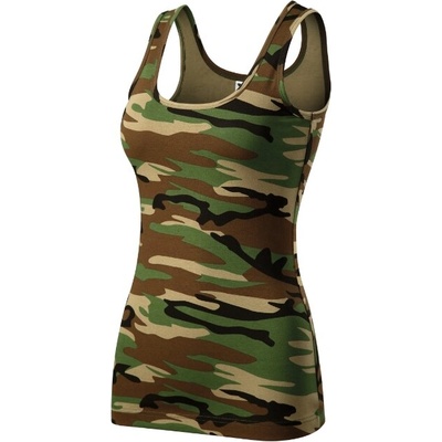 Top dámsky Camo Triumph C36 33 camouflage brown