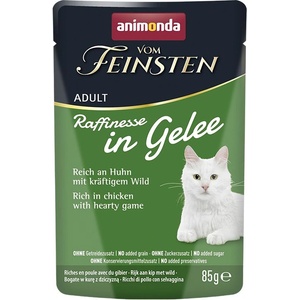 Animonda Vom Feinsten Raffinesse In Gelee пиле & дивеч в желе 85 г