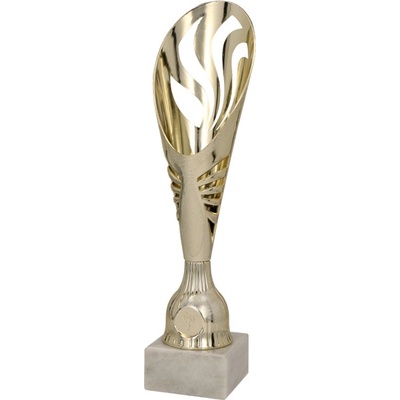 Plastová trofej Zlatá Výška: 32 cm – Zboží Dáma