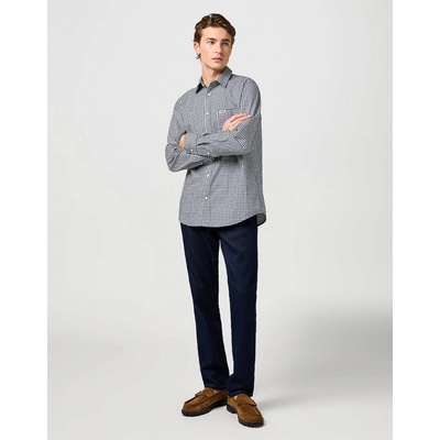 Wrangler Greensboro Moonlight Rinse pánské džíny 112362557 Tmavě Modré