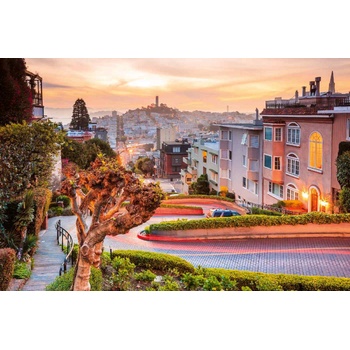 DIMEX ART s. r. o Флизелинов фототапет изгрев на сан франциско 375 x 250 см