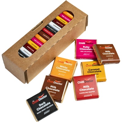 The Chilli Doctor - Chilli Chocolate Box 16 × 5 g – Zboží Dáma