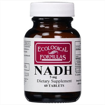 Ecological Formulas NADH Никотинамид аденин динуклеотид 5 mg 60 таблетки | Ecological Formulas (13074 (NADH) EF)