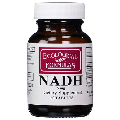 Ecological Formulas NADH Никотинамид аденин динуклеотид 5 mg 60 таблетки | Ecological Formulas (13074 (NADH) EF)