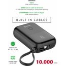 Swissten FAST CHARGE 10000 mAh Lightning a USB-C černá