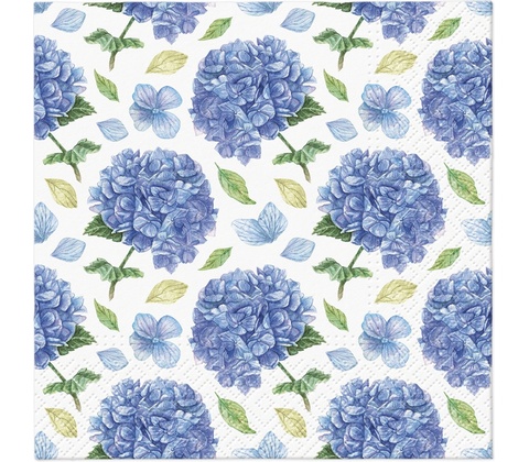 TaT Obrúsky Rhythmic Hydrangea 33x33cm