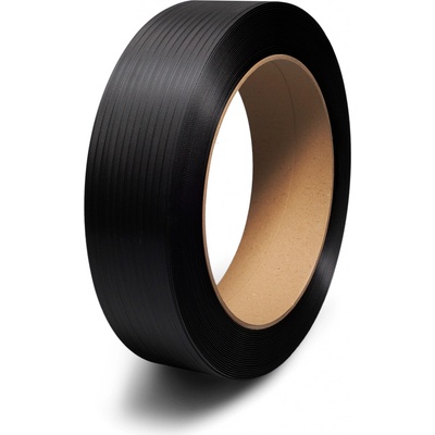 Unipack PET Vázací páska 12 x 0.6 mm x 2.5 km černá